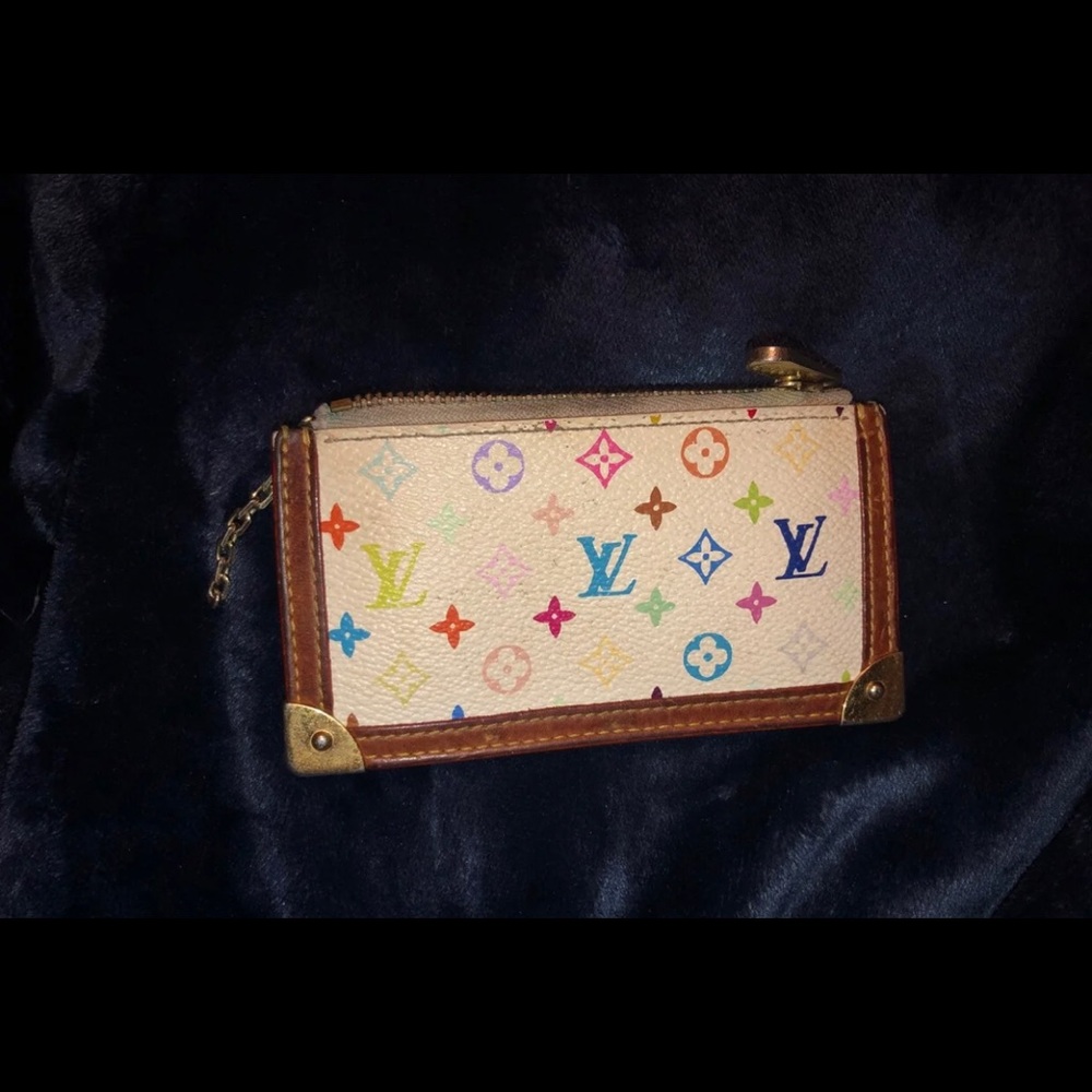 Louis Vuitton Multi Color Monogram Key Pouch - image 2